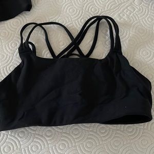 Athleta sz small cross over bra